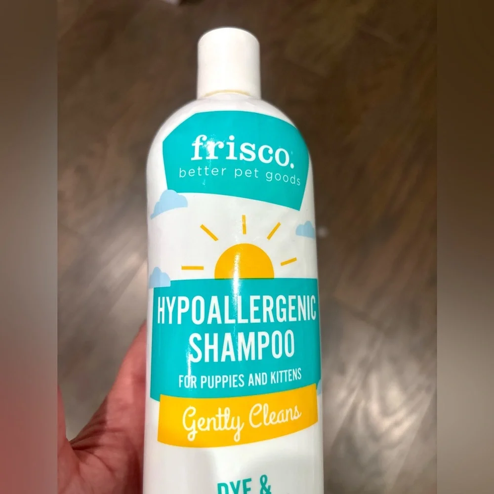 Frisco Puppy/ Kitten Pet Hypoallergenic Shampoo-Dye, Paraben, & Scent Free 20 oz